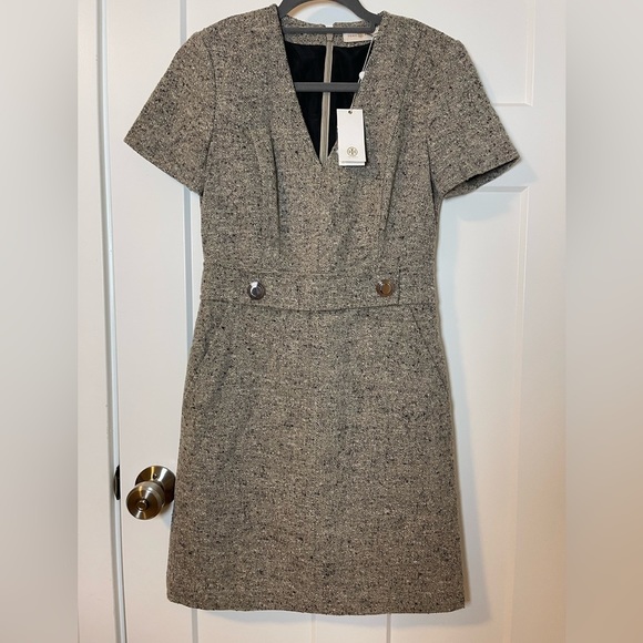 Tory Burch Priscilla Short-Sleeve Dress NWT size 0 - Picture 6 of 7